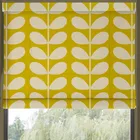 Orla Kiely Jumbo Solid Stem Made To Measure Roman Blind Yellow
