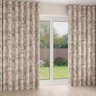 Laura Ashley Eglantine Blush Wave Curtain Blinds Uk