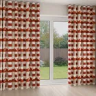 Crosby Scarlet Wave Curtain Blinds Uk