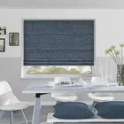 Wicki Denim Roman Blinds