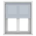 Whitby Pale Denim Motorised Roller Blind Uk - Motorised Blinds