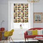 Multi Stem Tomato Roman Blinds