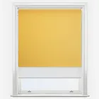 Optima Blackout Daffodil Yellow & White Double Roller Blind