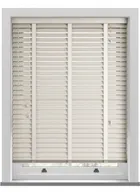 Mirage Taped Faux Wood Blind
