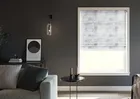 Nebula Silver Frost - Twist&fit Roman Blind