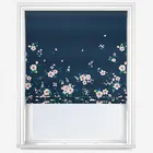 Cath Kidston Spitalfields Border Navy Roman Blind