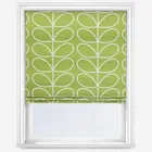 Orla Kiely Jumbo Linear Stem Chalky Green Roman Blind