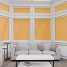Perfect Fit No Drill Metal Blind - Indian Yellow - 25mm