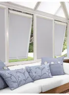Blackout Magnetic Grey Perfect Fit® Roller Blind