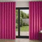 Sara Miller Small Palm Tree Pink Wave Curtain Blinds Uk