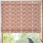 Orla Kiely Jumbo Linear Stem Made To Measure Roman Blind Bubblegum