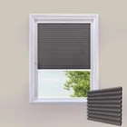 Cosishade Dark Grey Stick On Cellular Privacy Blinds