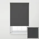Unicolour Black Extra Wide Electric Roller Blinds