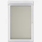 Optima Blackout Silver Grey Perfect Fit Roller Blind