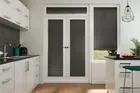 Precision Dark Grey Gloss - 25mm Slat Venetian Perfect Fit Blind