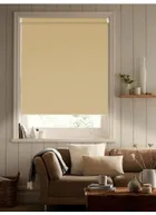 Jute Brown Blackout Grip Fit® No Drill Roller Blind