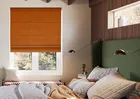 Ultra Luxe Velvet Rust - Roman Blind