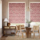Twist2go Ikat Damask Russet Roller Blind