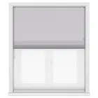 Soho Blockout Frosted Steel Day & Night Blinds Uk