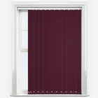 Deluxe Plain Plum Vertical Blind