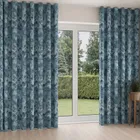 Laura Ashley Eglantine Silhouette Woven Seaspray Wave Curtain Blinds Uk