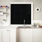 Black Perforated Venetian Blind