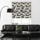 Delmira Black Roller Blinds