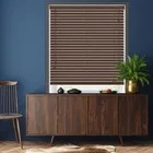 50mm Auburn Wooden Blinds