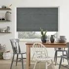 Solo Graphite Roman Blinds