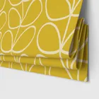 Orla Kiely Jumbo Linear Stem Sunflower Motorised Blinds Uk