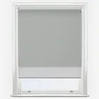 Supreme Blackout Dove Grey & Grey Double Roller Blind