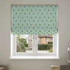 Sara Miller Toucans Aqua Blinds Uk