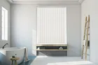Serena Cream - Vinyl Blackout Vertical Blind