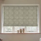 William Morris Marigold Made To Measure Roman Blind Natural
