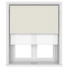 Bella Oyster Double Roller Blind Blinds Uk