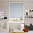 Duoshade Cordless Pastel Blue Thermal Blind