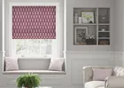 Skye Carmine - Roman Blind