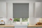 Nordic Grey Oak Wood Effect - 50mm Slat Faux Wooden Blind