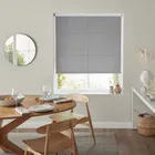 Insta Fit No Drill Freesia Fog Roller Blinds - Fit In 30 Secs
