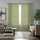 Pinto Olive Made To Measure Curtains