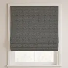 Mystique Pewter Deluxe Roman Blinds
