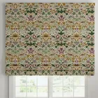 Ante Decor Strawberry Thief Printed Cotton Made To Measure Roman Blind Orchid