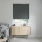Barcelona Mono Charcoal Roller Blinds