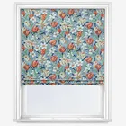 Laura Ashley Tulip Dusky Seaspray Blue Roman Blind