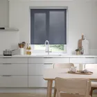 Vienna Indigo Blue Roller Blinds