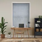 Concordia Nimbus Blue Vertical Blind