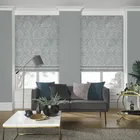 Somerset Slate Roman Blinds