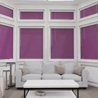 Perfect Fit No Drill Metal Blind - Damson - 25mm