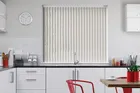 Pearl Cream Shadow Pattern - Rigid Pvc Vertical Blind