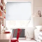 Excel Zara White Light Filtering Roller Blinds